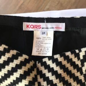Michael Kors wool skirt